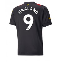 Manchester City Erling Haaland #9 Fotballklær Bortedrakt 2022-23 Kortermet